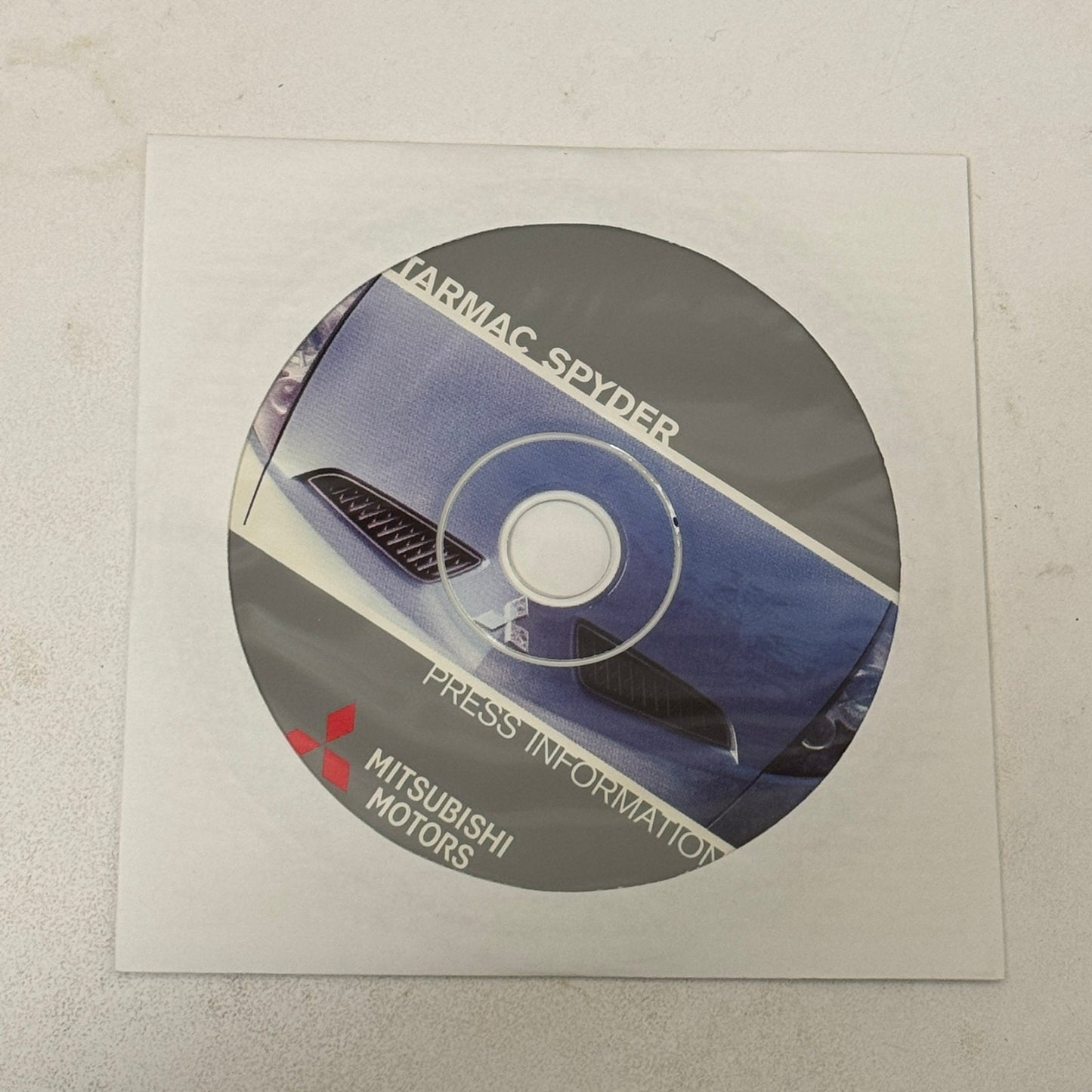 2003 Mitsubishi Tarmac Spyder Factory Press Kit Brochure CD Concept Car