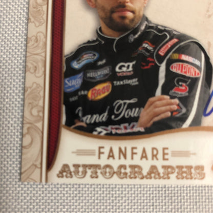 2011 Press Pass Aric Almirola Fanfare Autographs Signed Card Auto Signature /115