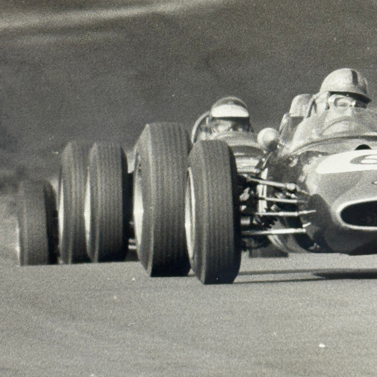 Vintage Racing Photo Photograph Unidentified Cars Lynton Money Print