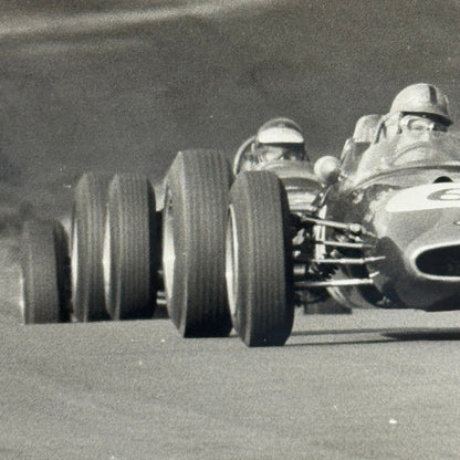 Vintage Racing Photo Photograph Unidentified Cars Lynton Money Print