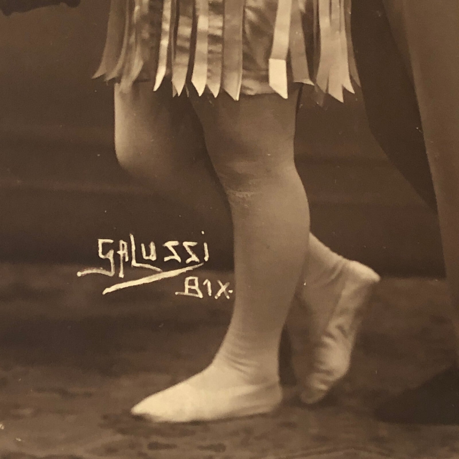 Circus Balancing Act Equilibrist Performer Photo Photograph Vintage