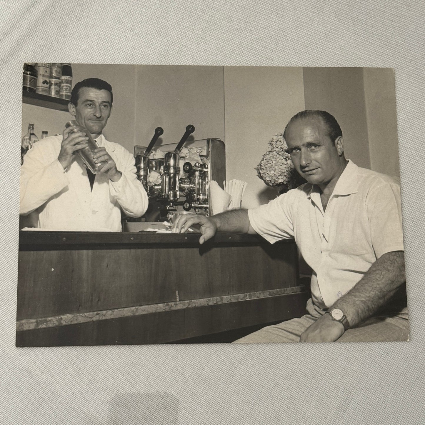 Juan Manuel Fangio Retirement Vacation Holiday Italian Press Photo F1 Racing