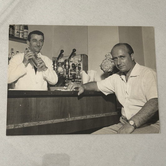 Juan Manuel Fangio Retirement Vacation Holiday Italian Press Photo F1 Racing