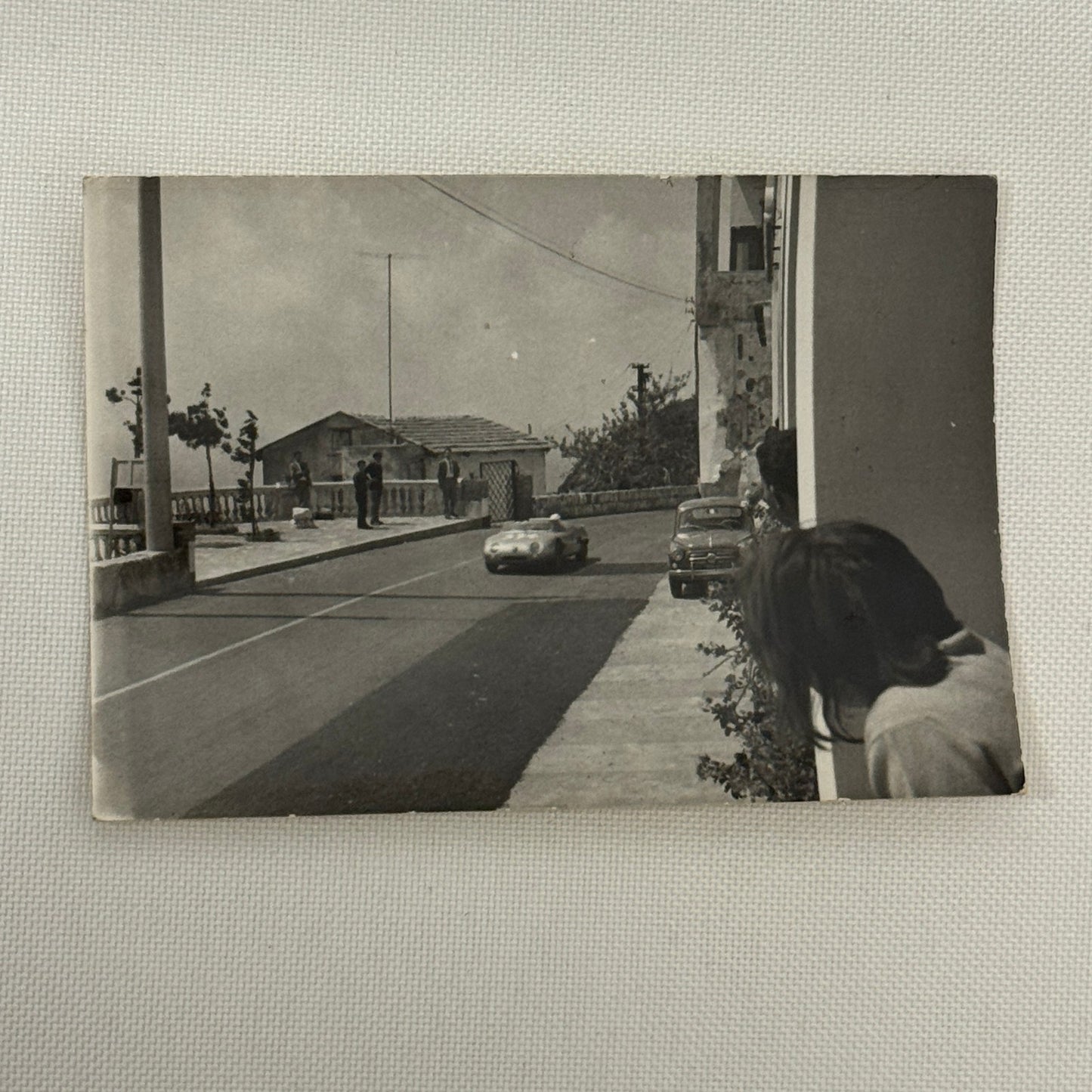 Abarth 1100 Bialbero Photo Vintage Photograph Racing Motorsport