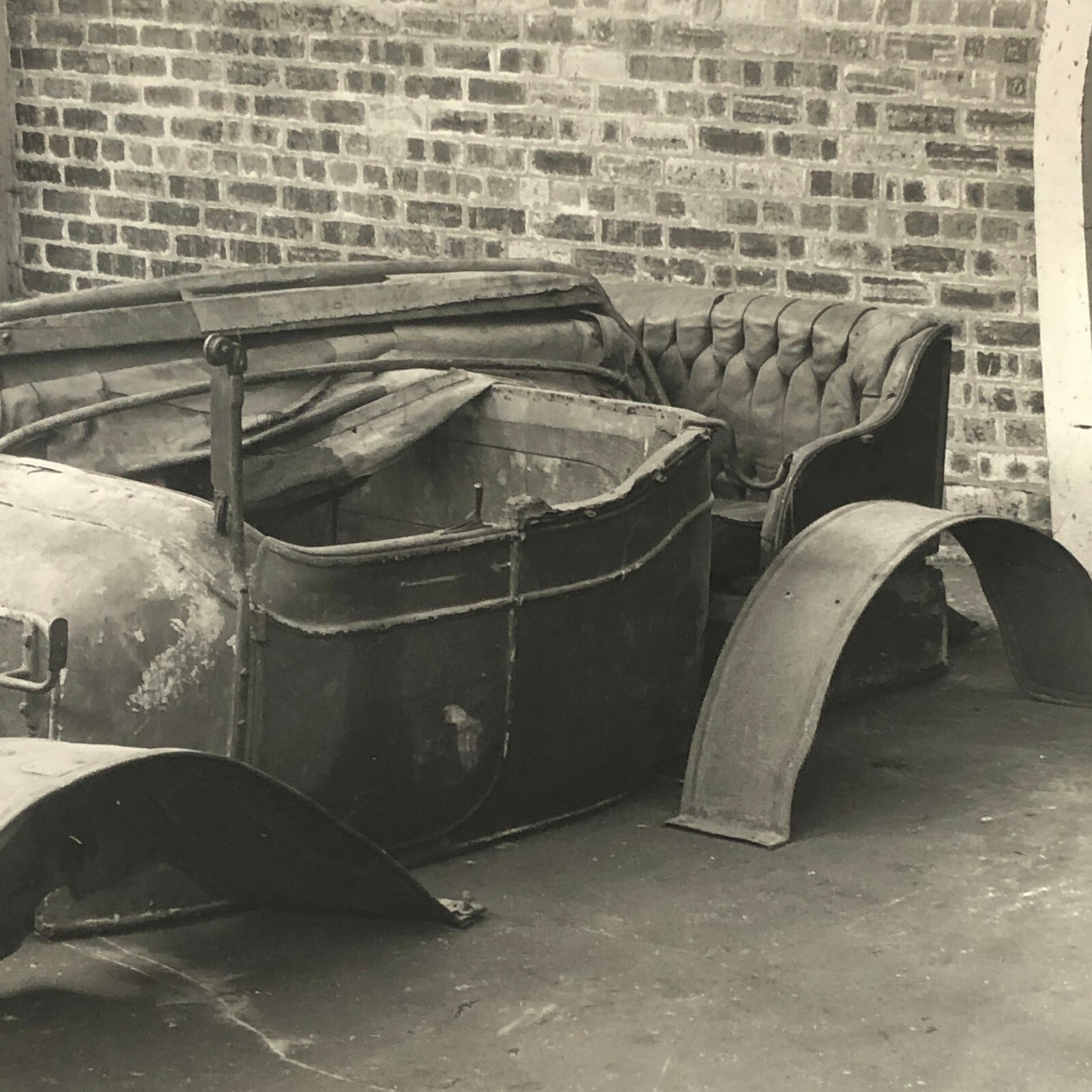 Vintage De Dion Bouton Car Automobile Parts Photo Photograph Print 