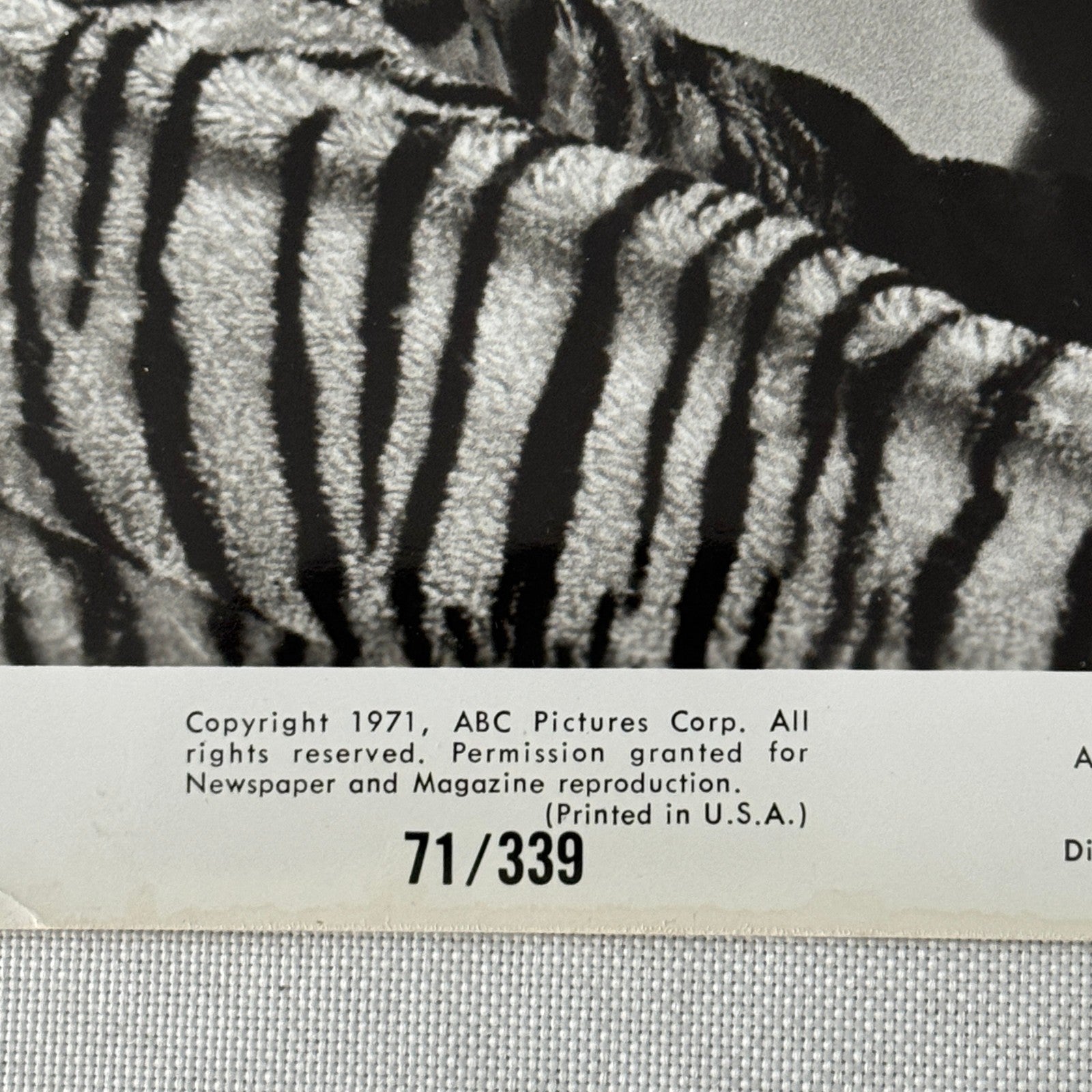 Vintage Movie Still Press Photo Photograph Kotch 1971 ABC Pictures