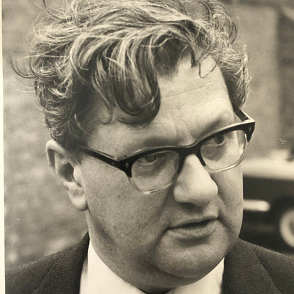 Vintage Racing Photo Photograph Tony Rudd Chief Engineer Owen Racing BRM Car