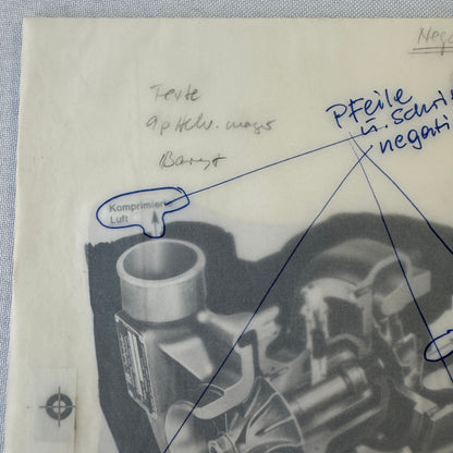 Engine Turbocharger Turbo Production Art Photo Photograph Mockup German