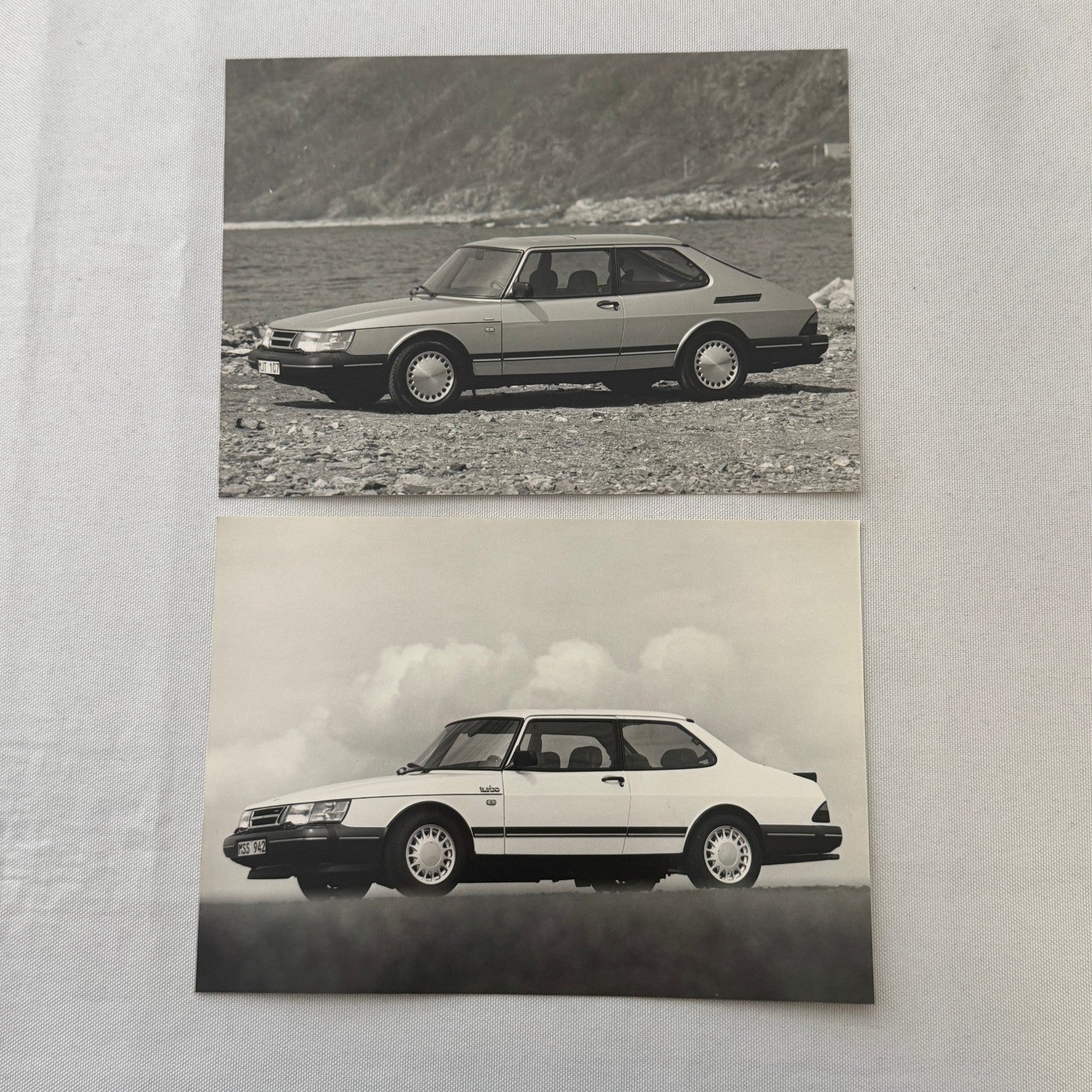1988 Saab Press Kit Brochure Photos Saab 900 Turbo Cabriolet Convertible GERMAN