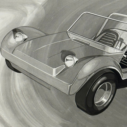 Vintage Volkswagen Dune Buggy Photo Photograph Print VW