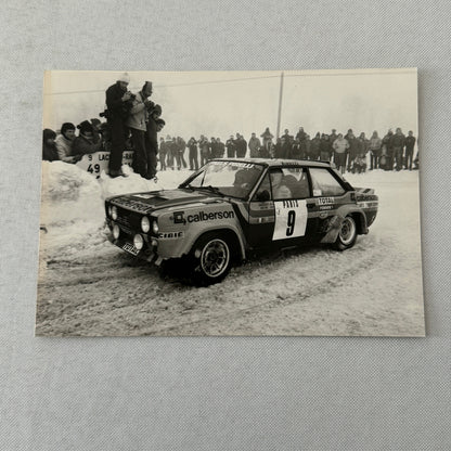 1980 Rallye Monte Carlo Press Photo Photograph DPPI Fiat 131 Abarth Car
