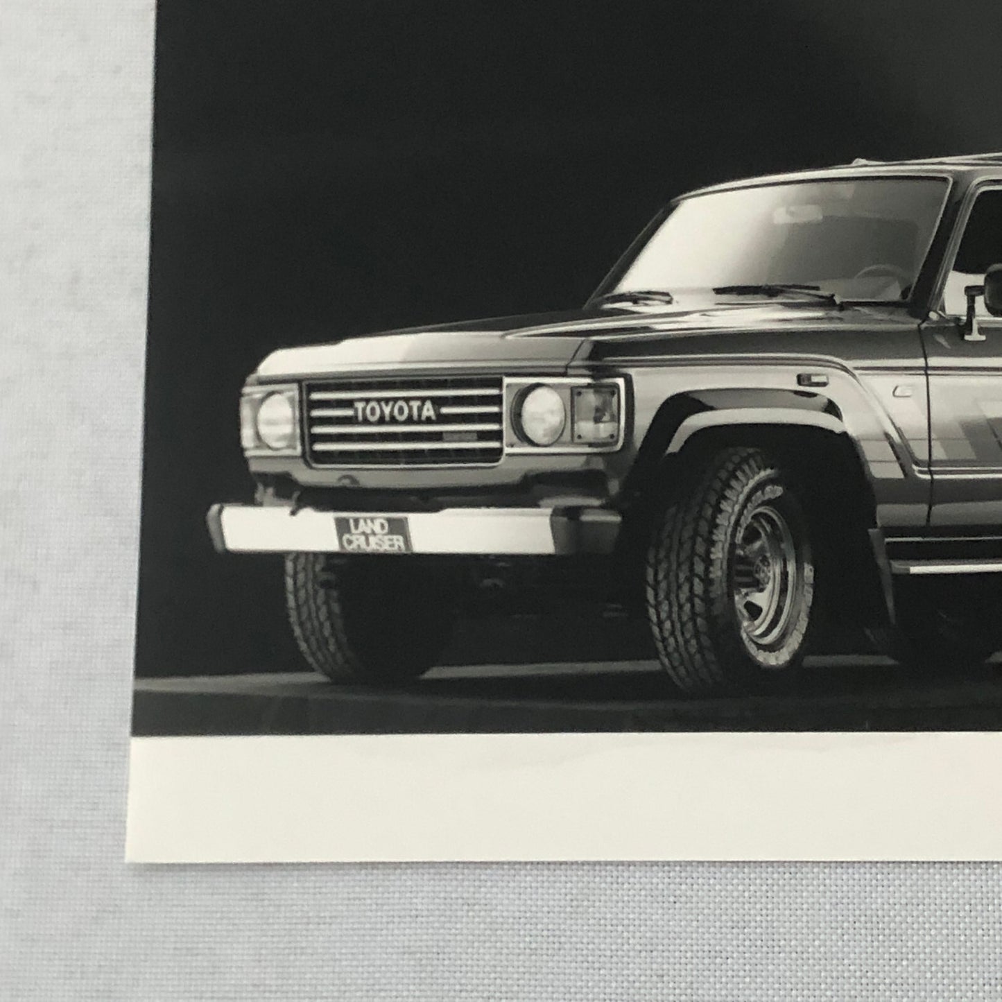 Toyota Land Cruiser Station Wagon G Diesel Turbo Factory Press Photo Photograph