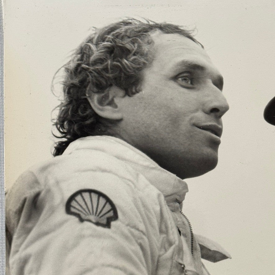 Hans Stuck and Jacky Ickx Racing Driver Photo Photograph Print Motorsport Race