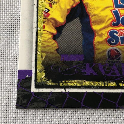 2010 Wheels Main Event Purple Parallel Nascar # 19/25 Travis Kvapil