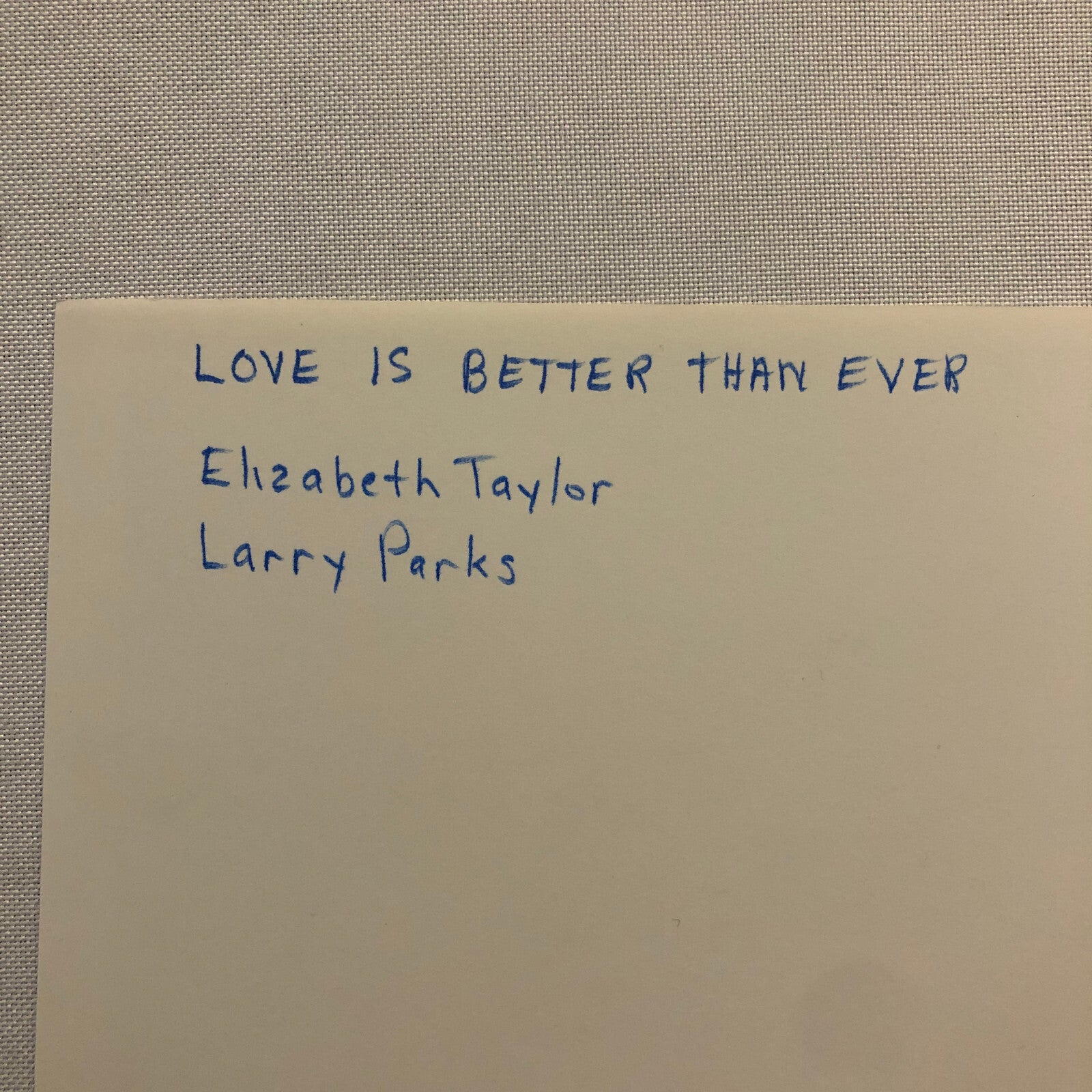 Elizabeth Taylor Larry Parks Love is Better than Ever Movie Film Photo Print