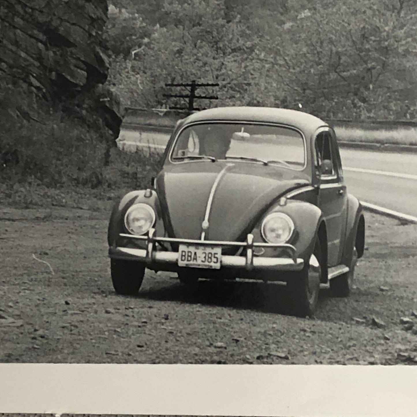Vintage Volkswagen VW Beetle Bug Car Photo Photograph