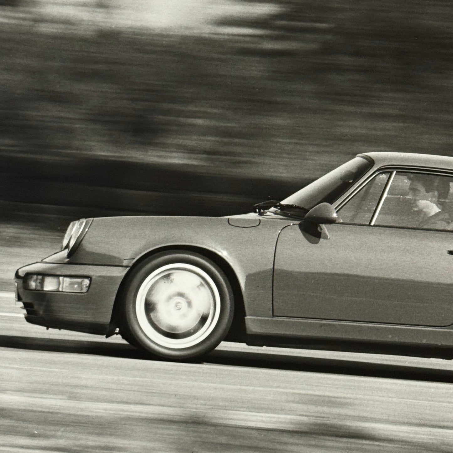 Porsche 911 Carrera RS Car Factory Press Photo Photograph Print Vintage