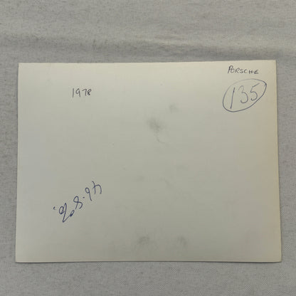 Porsche 911 Car Factory Press Photo Photograph Vintage Turbo ?
