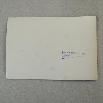 1969 Pininfarina Sigma Grand Prix Concept Car Factory Photo Photograph Print