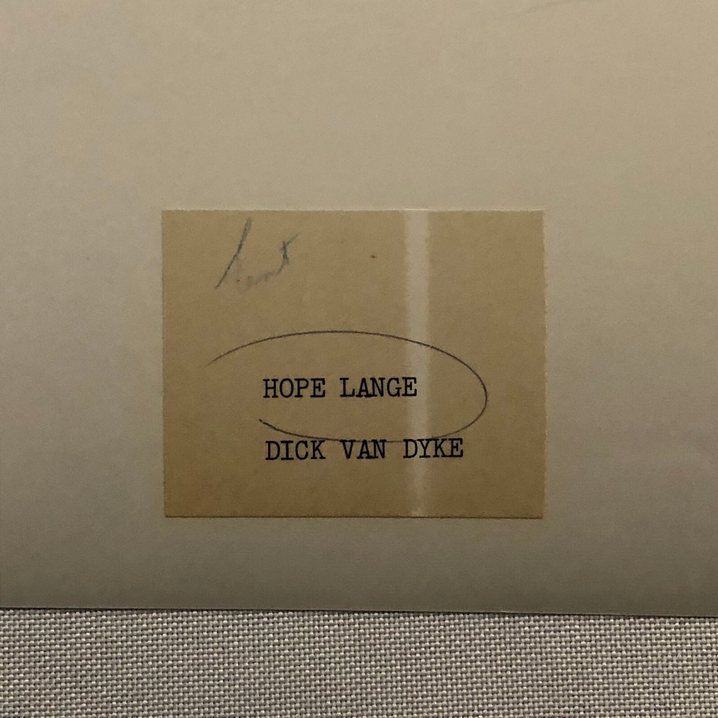 Dick Van Dyke Hope Lange Movie or Television Photo Photograph Print