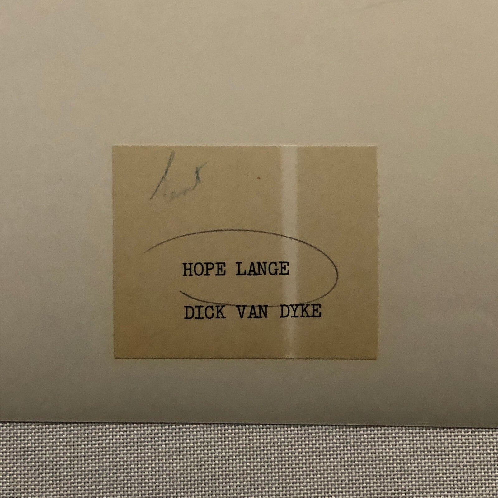 Dick Van Dyke Hope Lange Movie or Television Photo Photograph Print