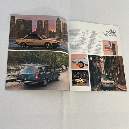1981 Renault 18i Car Sales Brochure Catalog Vintage Advertising