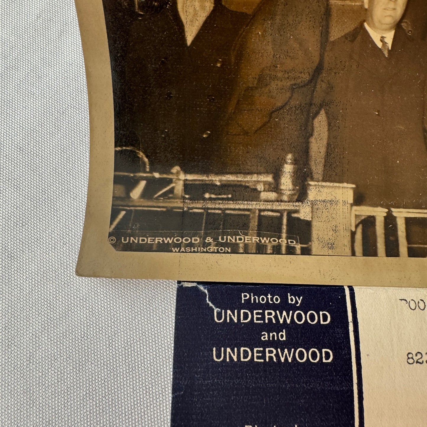 Press Photo Photograph President Franklin Roosevelt Inauguration Train 1933