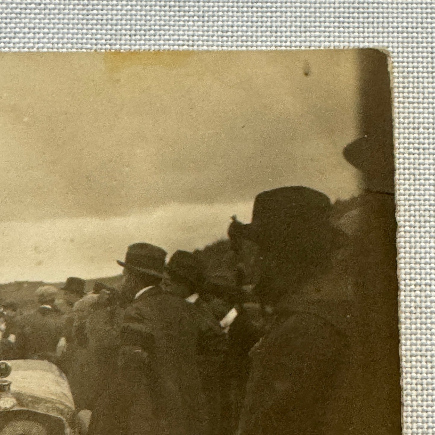 Vintage Postcard Real Photo Postcard RPPC Early Racing Car