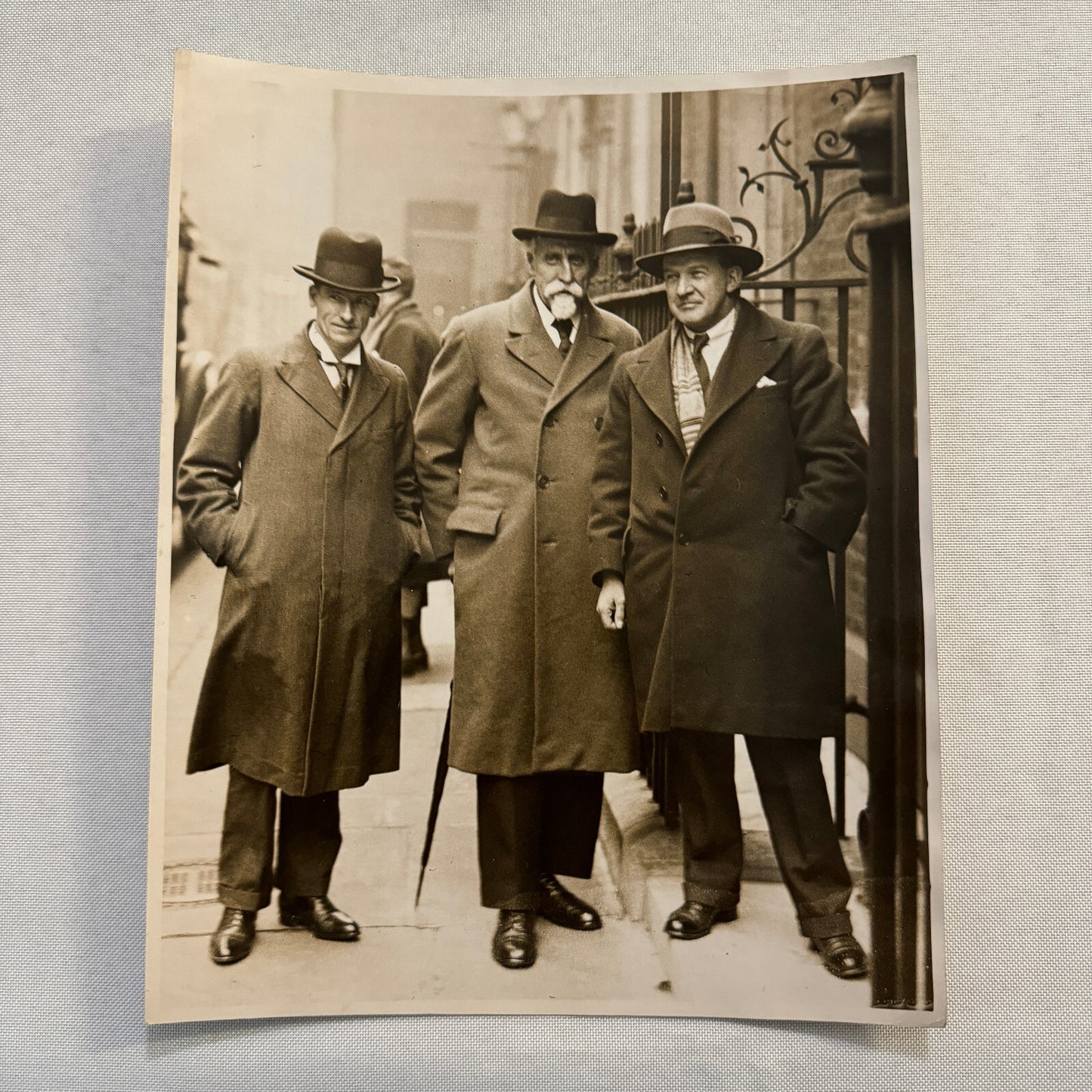 Miners Visit Premier 10 Downing Street UK London News Agency LNA Press Photo