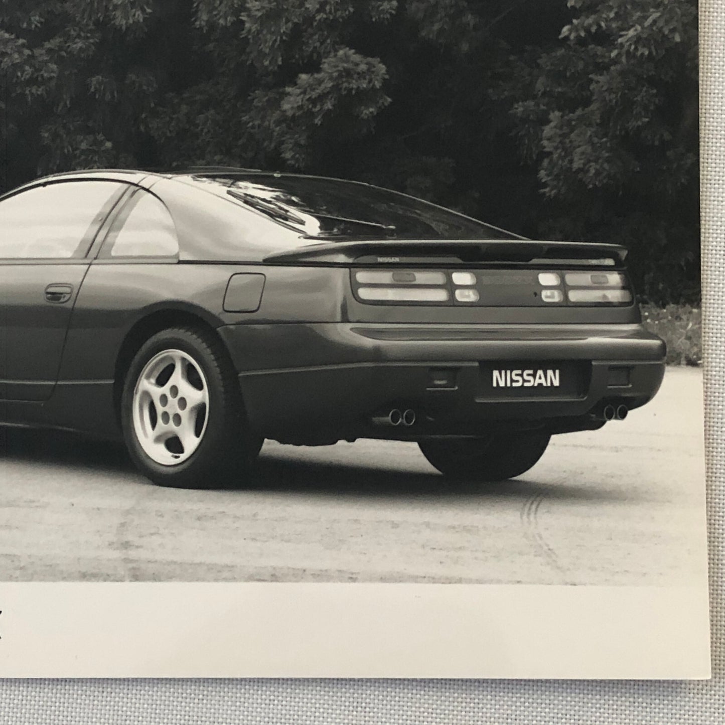 Nissan 300ZX Car Factory Press Photo Photograph 300 ZX