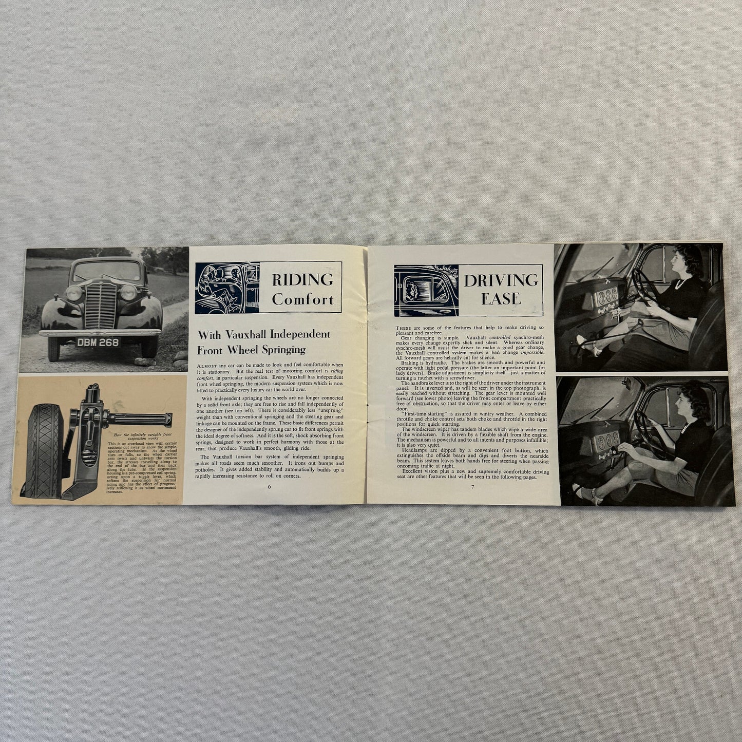 Vauxhall Car Sales Brochure Catalog Advertising 10HP 12HP 14 HP 10 12 14 Vintage