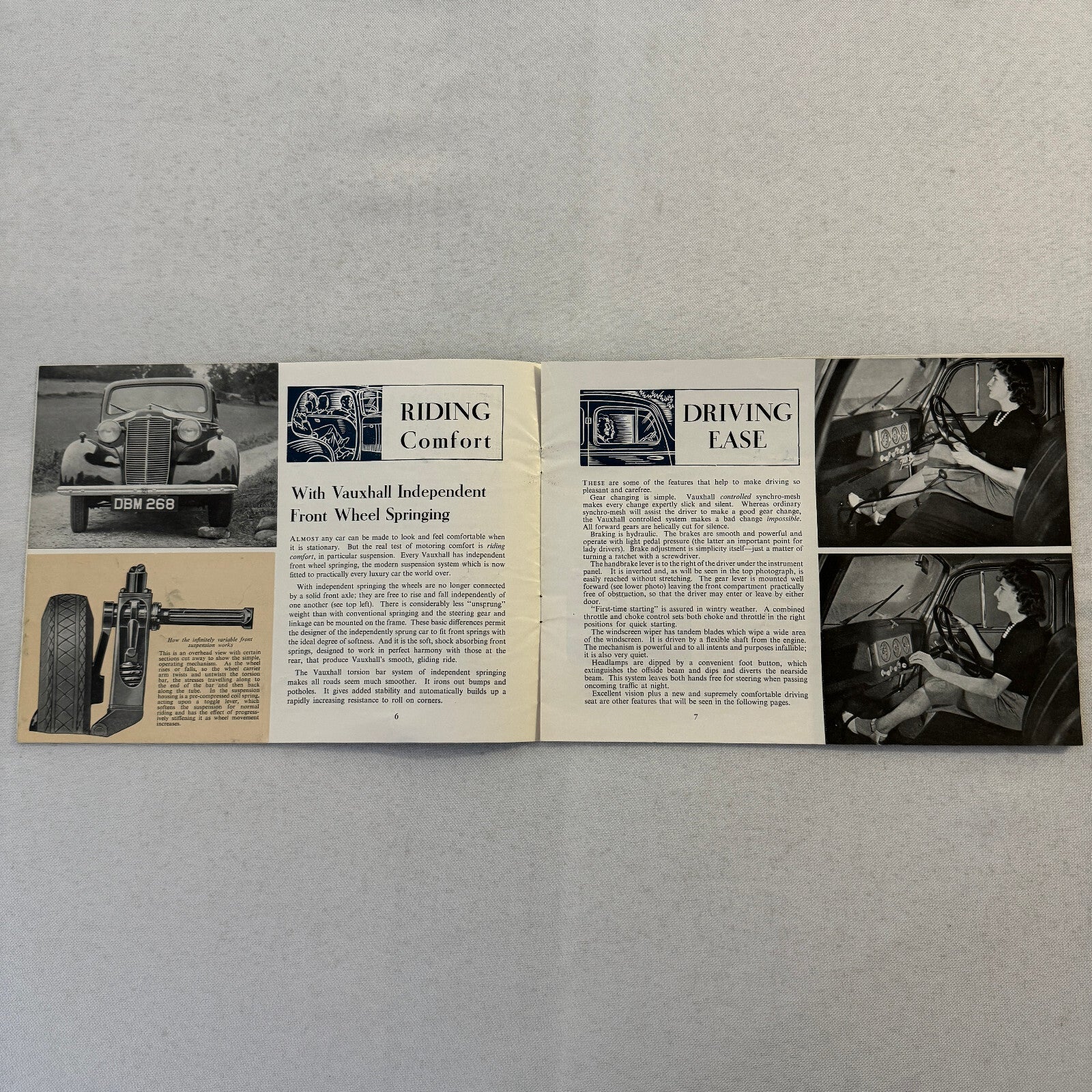 Vauxhall Car Sales Brochure Catalog Advertising 10HP 12HP 14 HP 10 12 14 Vintage