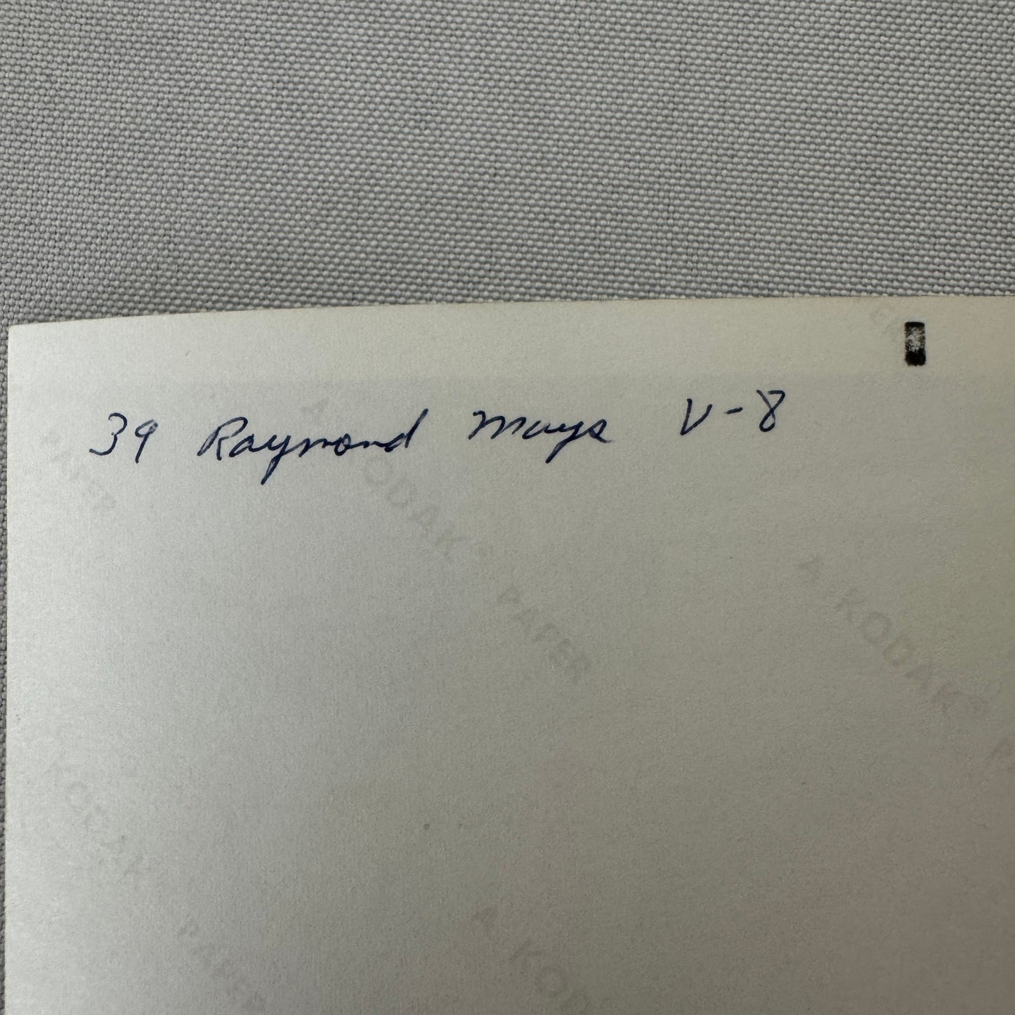 1939 Raymond Mays Car Photo Automobile Photograph Vintage