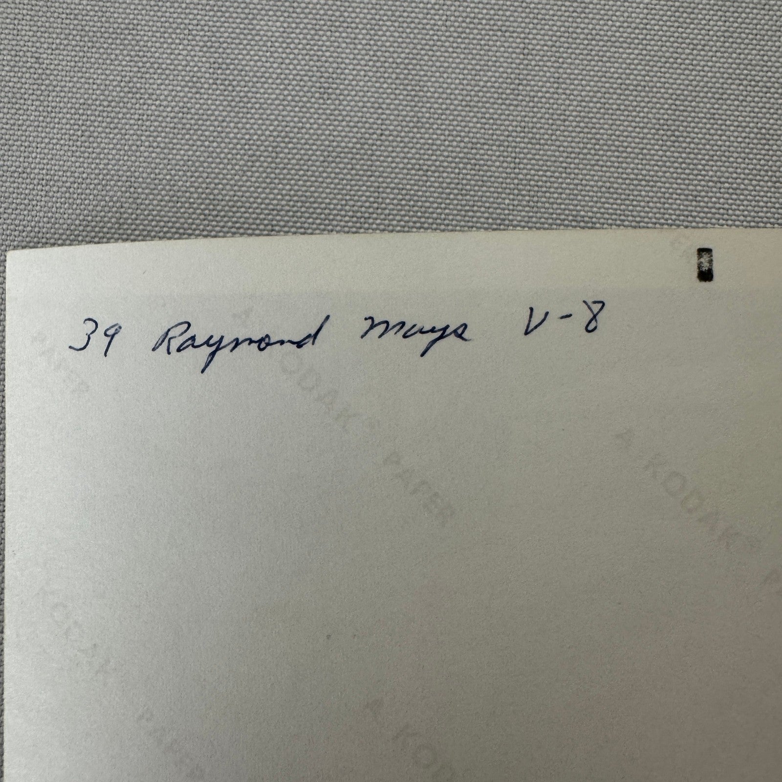 1939 Raymond Mays Car Photo Automobile Photograph Vintage