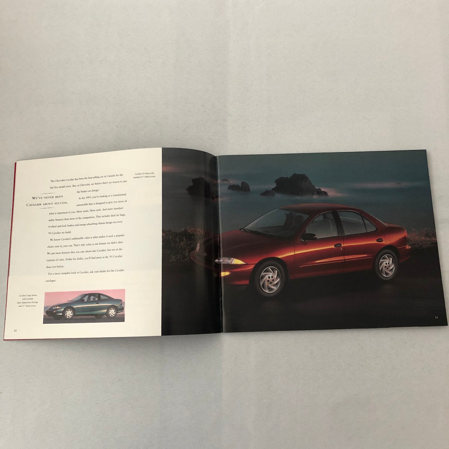 1995 Chevrolet Sales Brochure Catalog Camaro Lumina Beretta Caprice Impala SS