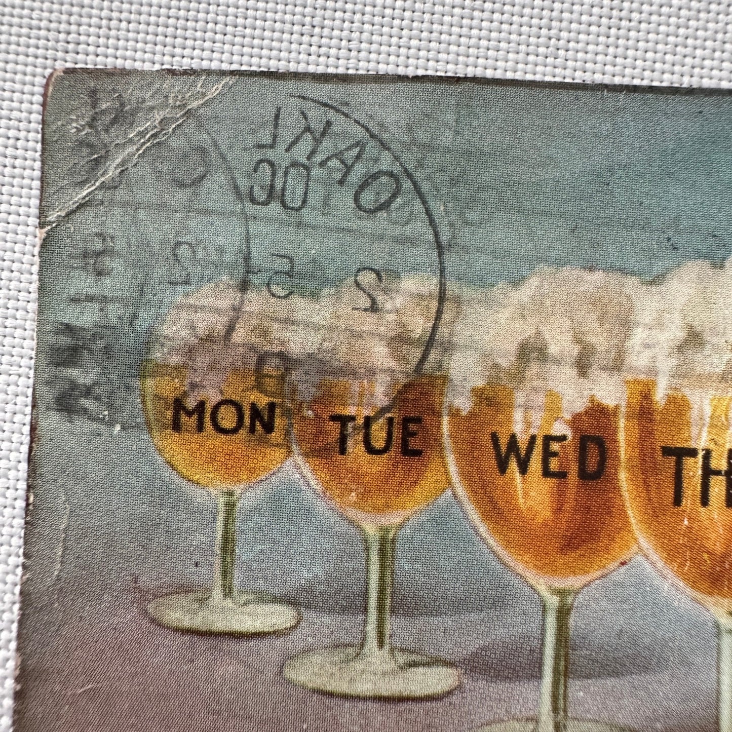 Vintage Postcard Beer Put in a Full Week Here Posted 1 Cent Stamp Antique
