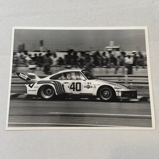 Porsche 935 Martini Racing Car Vintage Photo Photograph Print