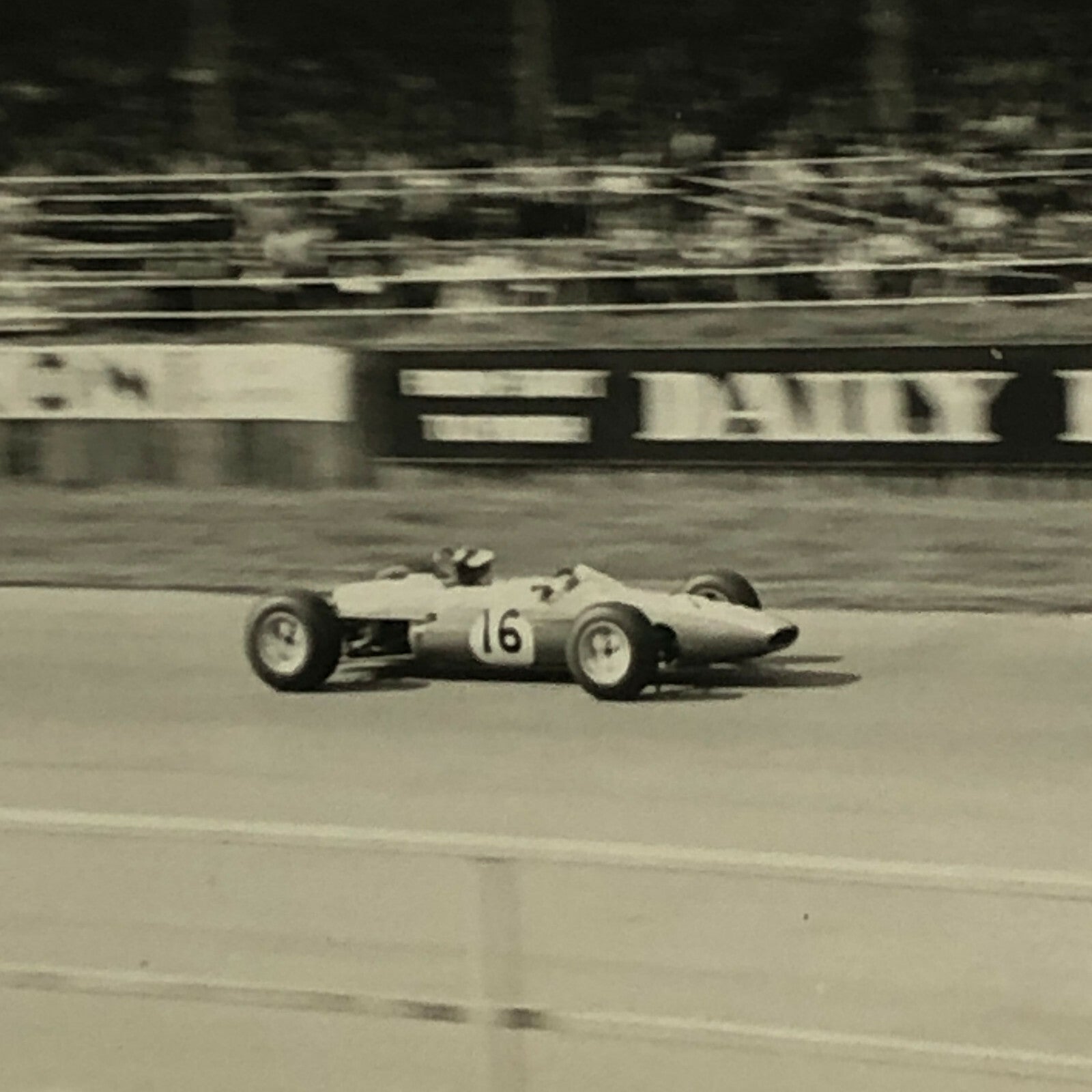 Vintage Racing Car Photo Photograph Print UK ? 