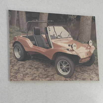 Vintage Dune Buggy Photo Photograph Apal Volkswagen Beetle Based Kit Car