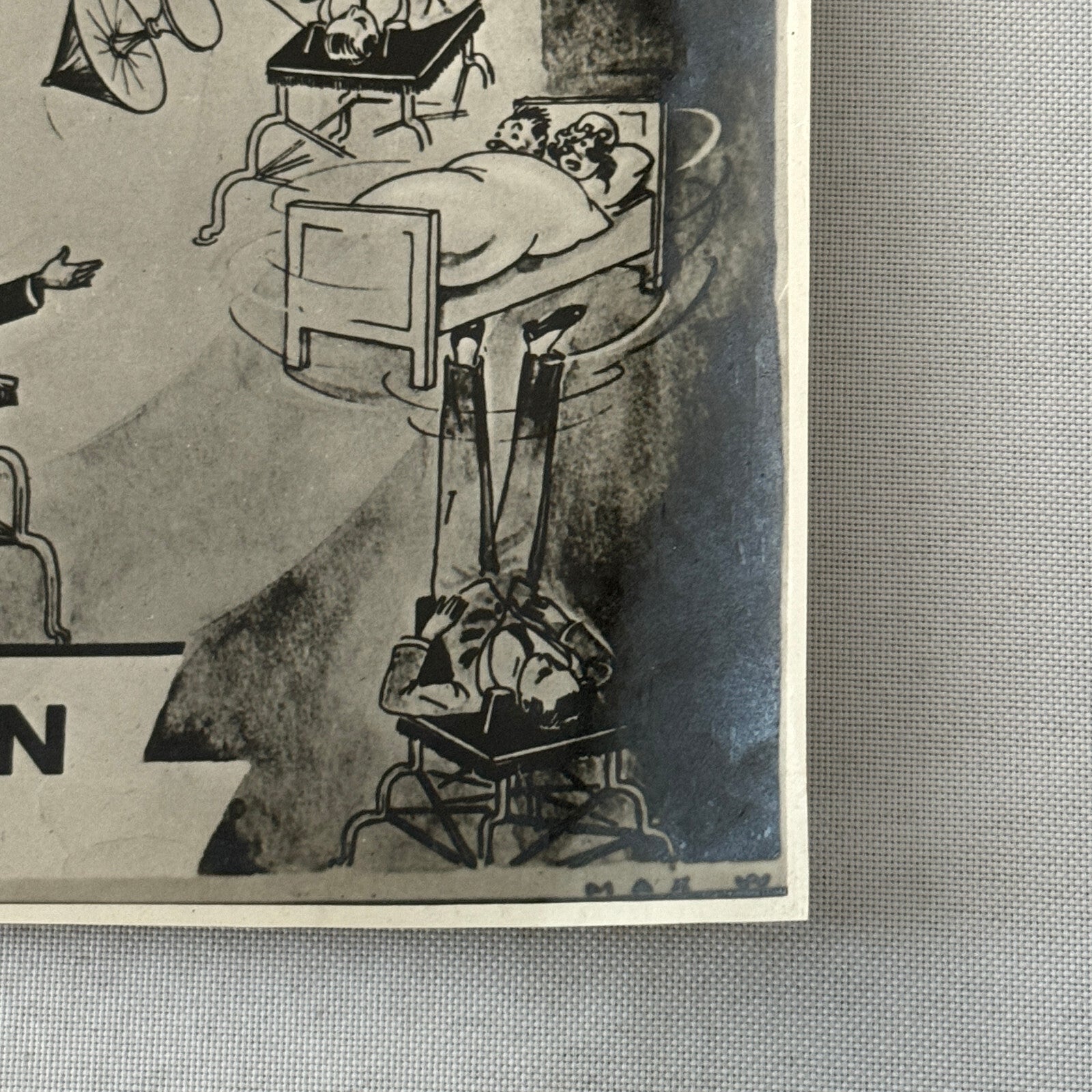 Vintage Circus Clown Acrobat Juggling Balancing Act Photo Photograph Percon