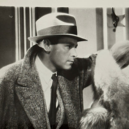 Vintage Movie Still Press Photo Photograph Marlene Dietrich Unidentified Actor