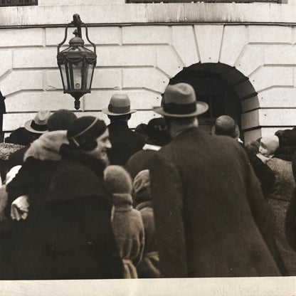 Press Photo Photograph First Lady Lou Henry Hoover White House Egg Rolling 1932