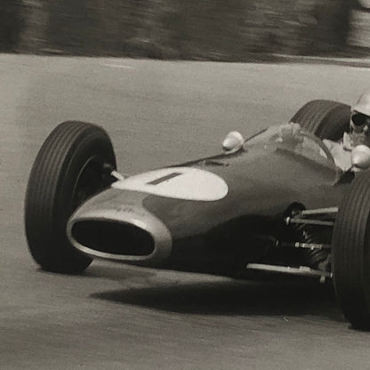 Vintage Grand Prix Racing Car Photo Photograph Print Gunther Molter