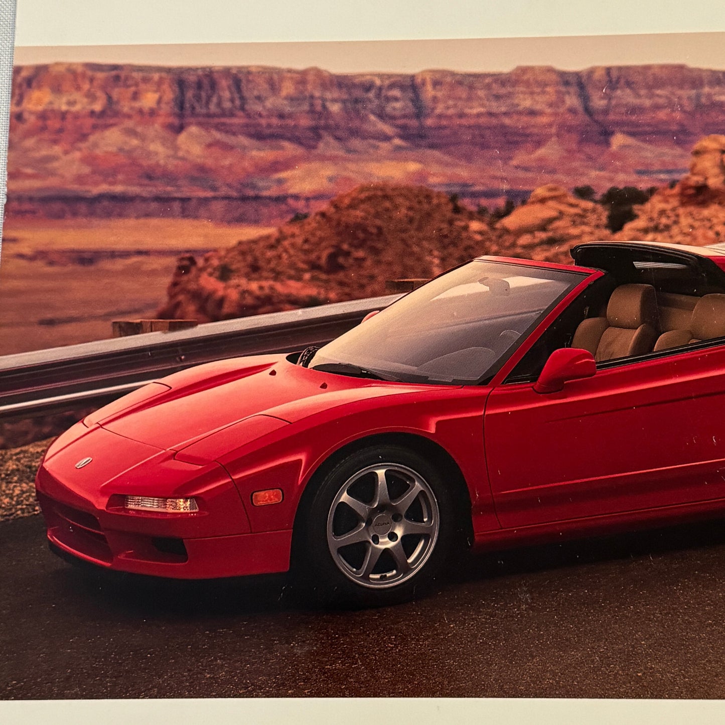 Acura NSX-T Car Sales Sheet Brochure Catalog Advertising Acura NSX T NSXT