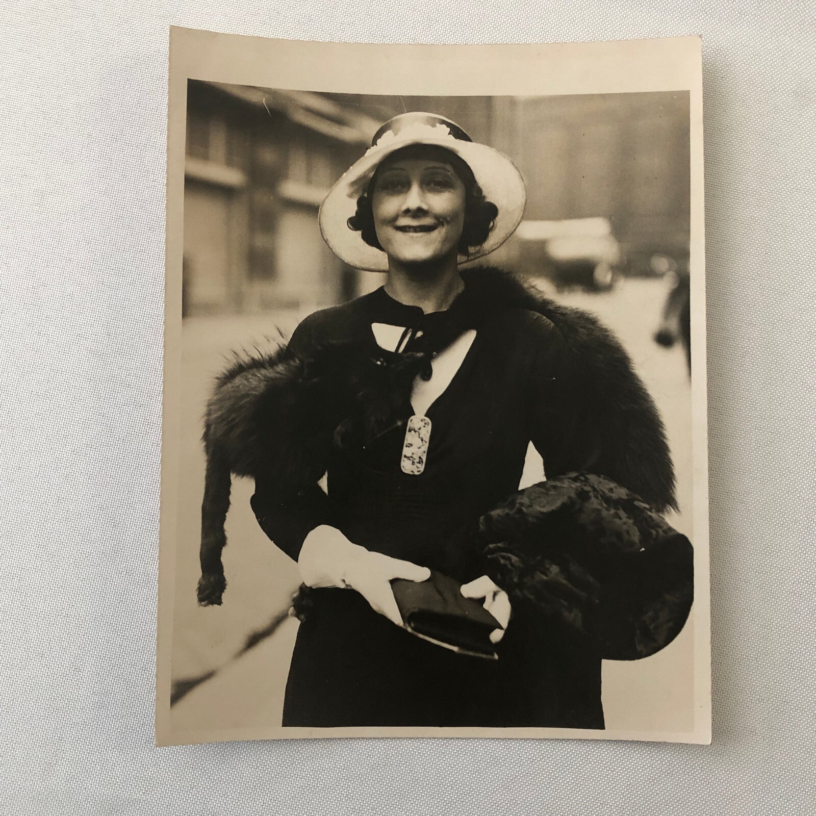 Press Photo Photograph Film Actress Sues for Libel Alma Louise Taylor 1933