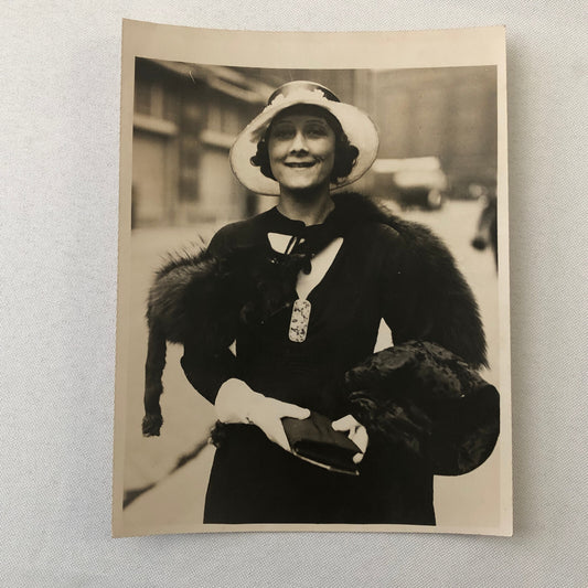 Press Photo Photograph Film Actress Sues for Libel Alma Louise Taylor 1933