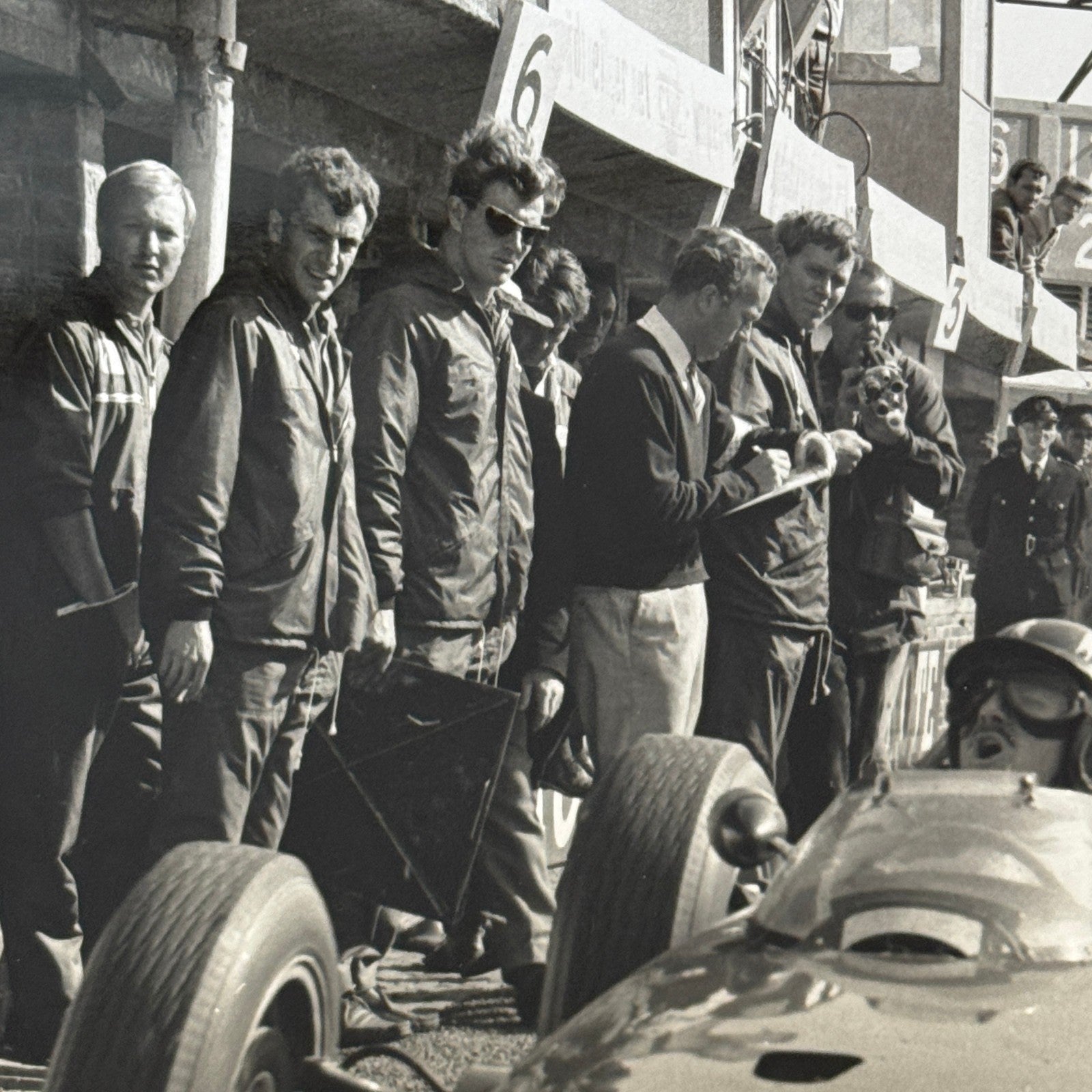 Racing Photo Graham Hill BRM Car Dutch Grand Prix Race 1963 Modern Print