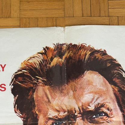 Vintage Movie Poster Clint Eastwood 1974 Thunderbolt and Lightfoot