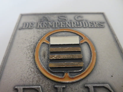 1970 ELE Toertocht A.S.C De Kempenruders European Car Rally Badge Dash Plaque