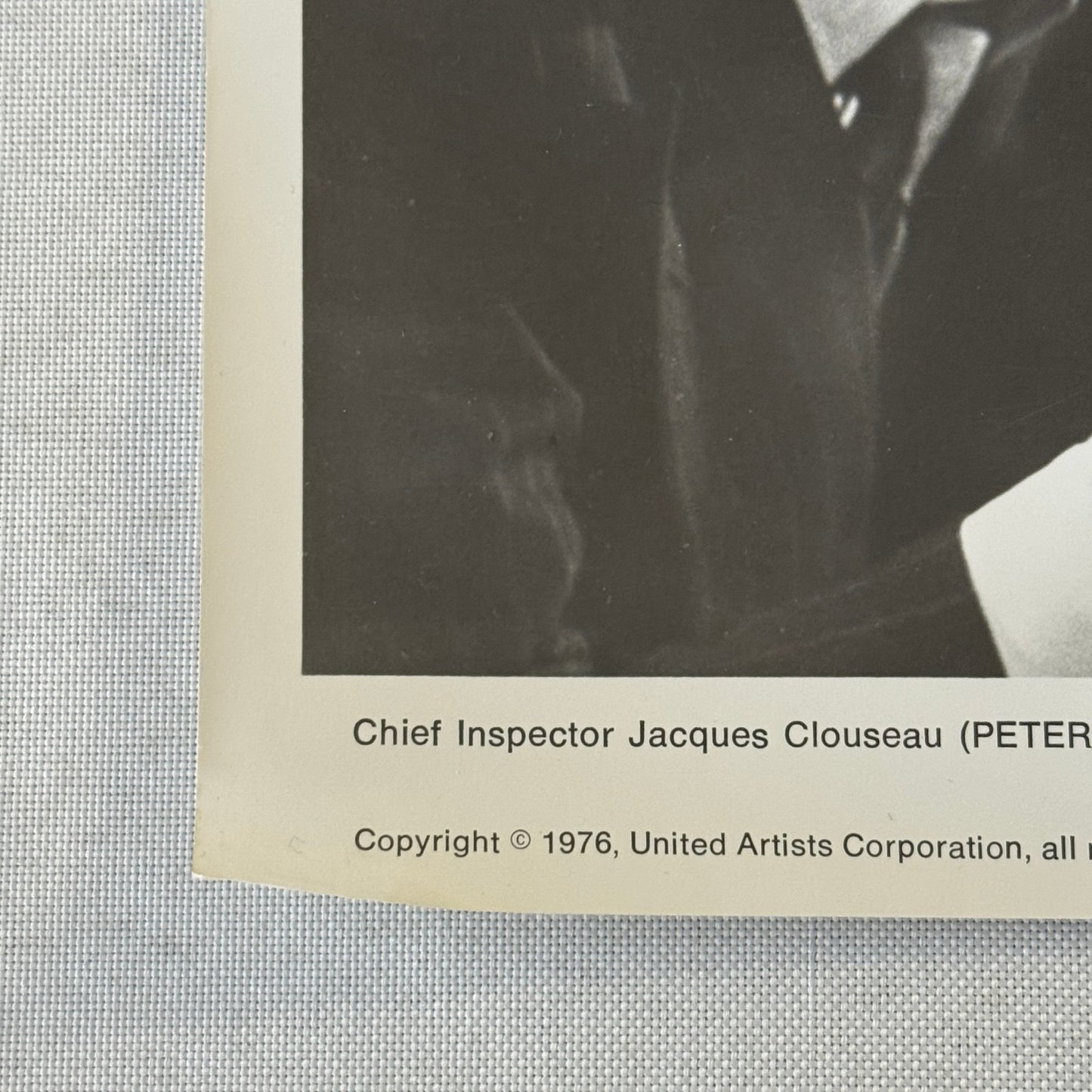 The Pink Panther Strikes Again Peter Sellers Inspector Clouseau Press Photo 1976